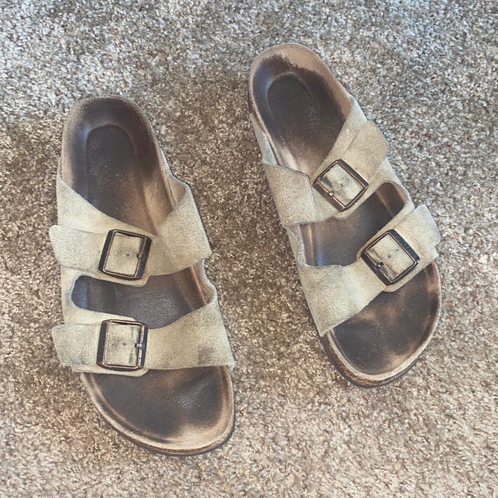 Birkenstock Suede Arizona Sandal